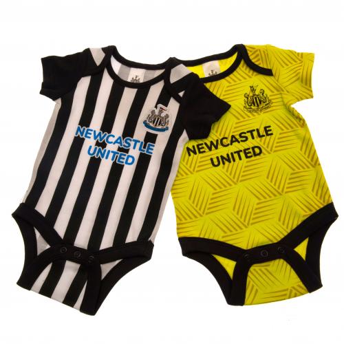 Newcastle United FC 2 Pack Bodysuit 6/9 mths