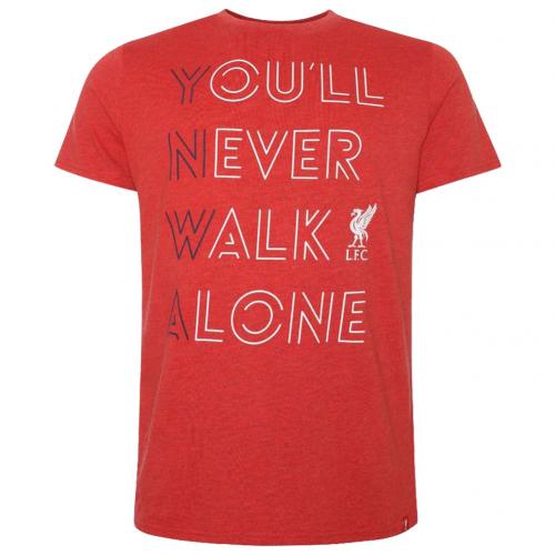 Liverpool FC YNWA T Shirt Mens Red XXL