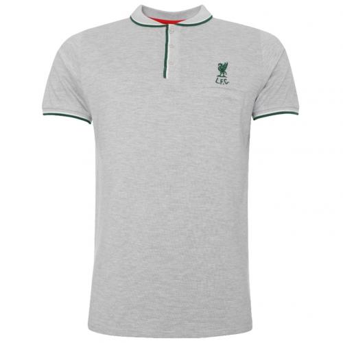 Liverpool FC Birdseye Polo Mens Grey XXL