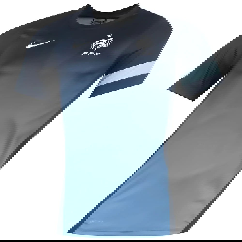 2013-14 France Nike Training Jersey (Blue)