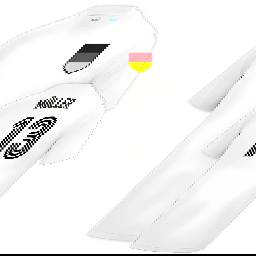 Gerd Müller West Germany Football Fancy Dress Player T Shirt