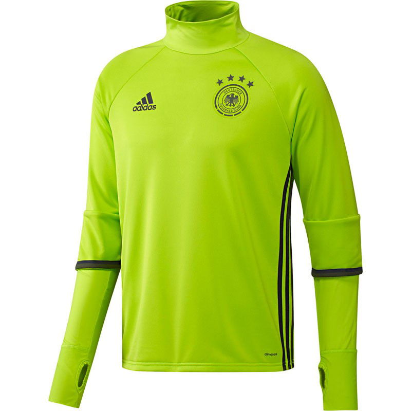 Cheap Football Training Shirts - UKSoccershop.com 2016-2017 Germany Adidas Training Top (Solar Slime)