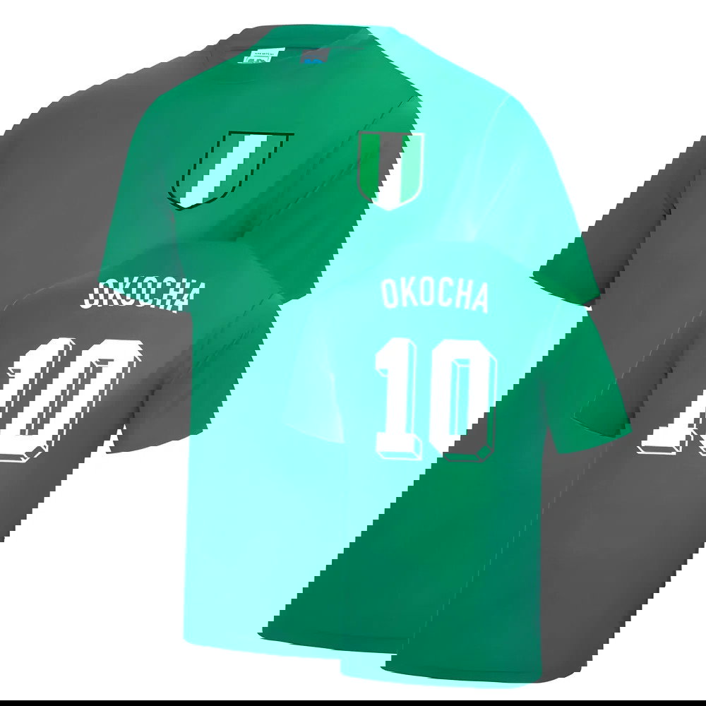 Jay-Jay Okocha Nigeria World Cup Football T Shirt