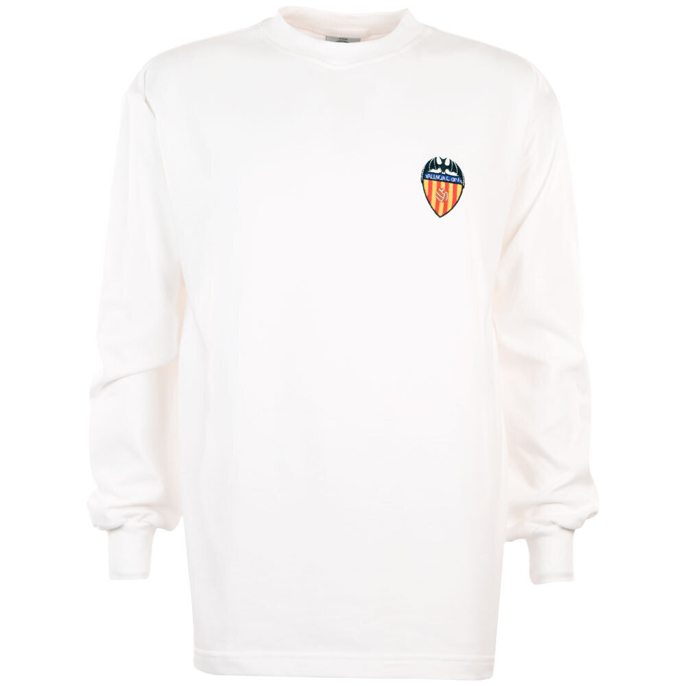 Valencia 1960s Kids Retro Football Shirt