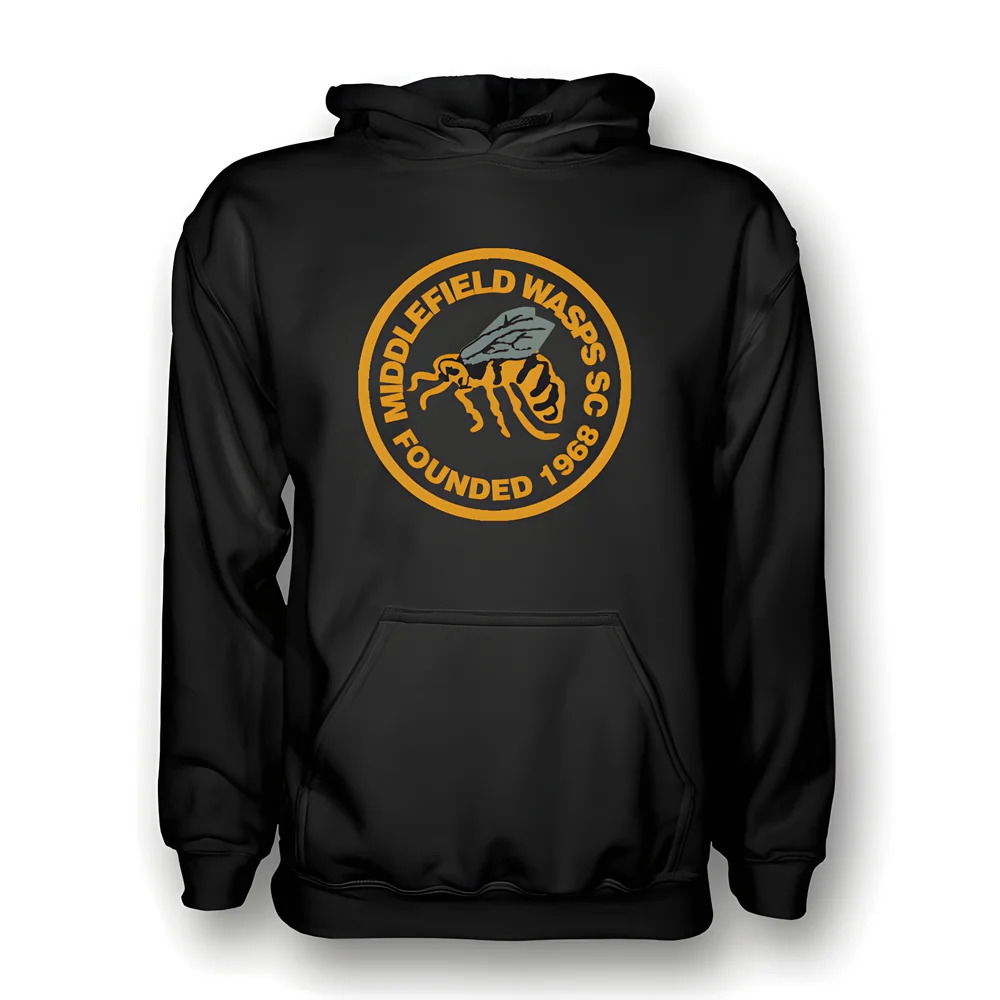 Middlefield Wasps Core Hooded Top (Black)