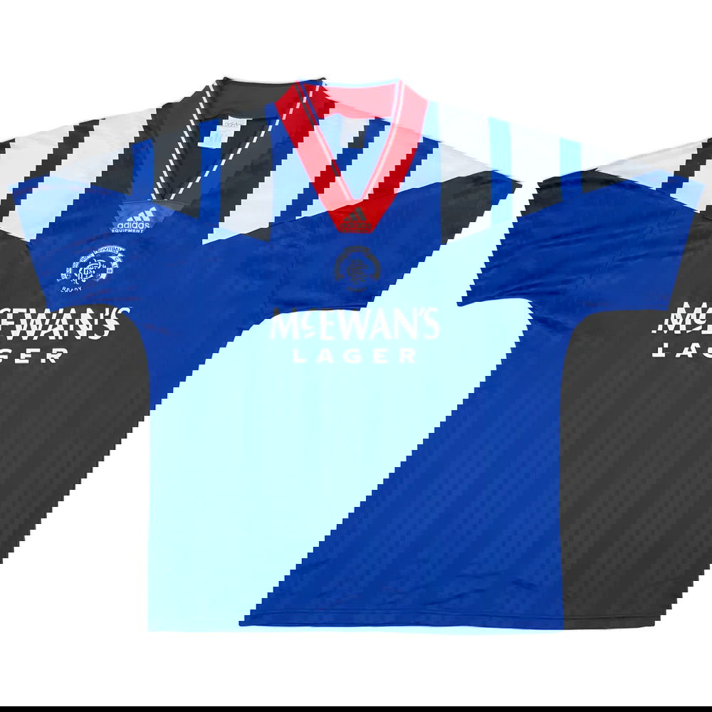 Rangers 1992-94 Home Shirt (S) (Good)