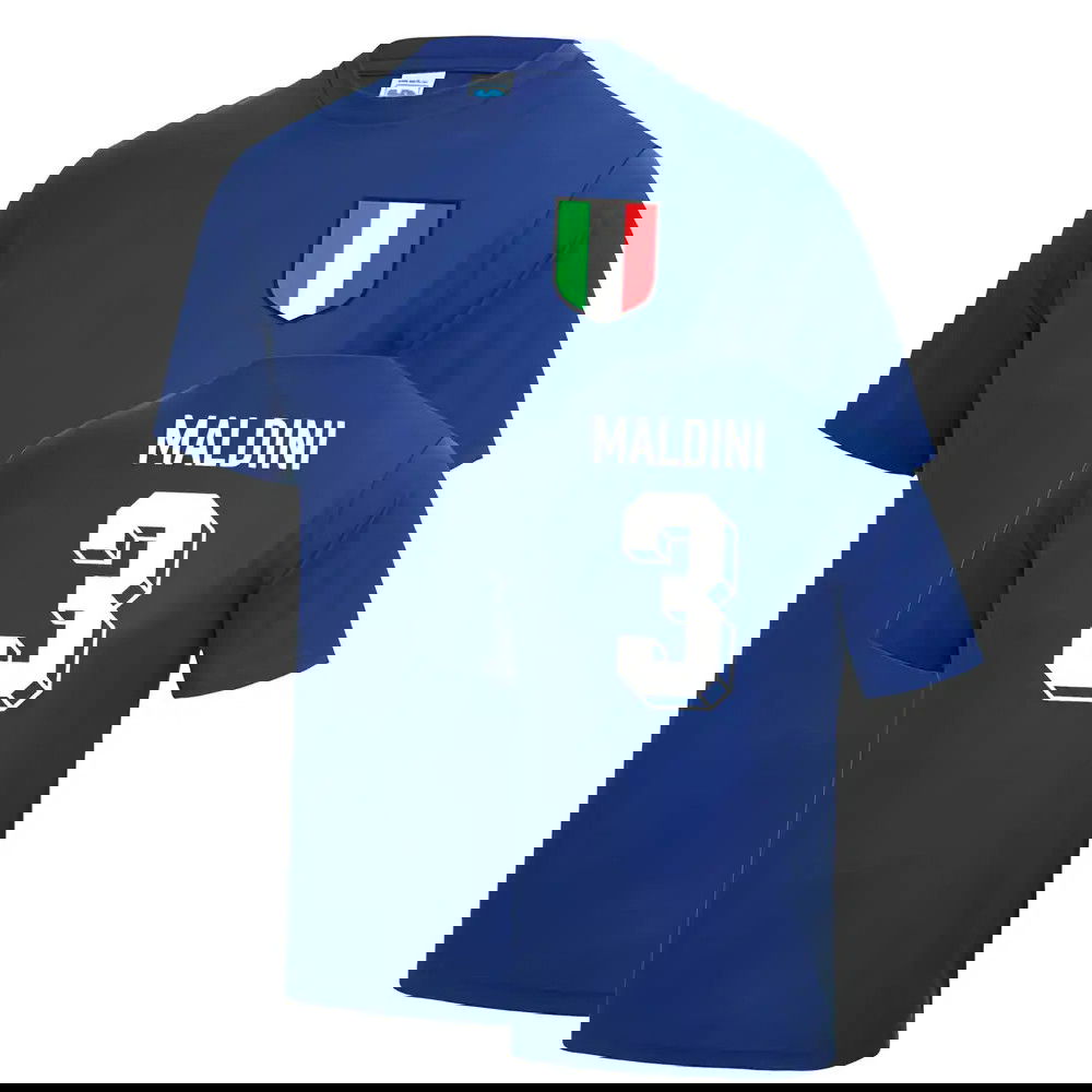 Paolo Maldini Italy World Cup Football T Shirt