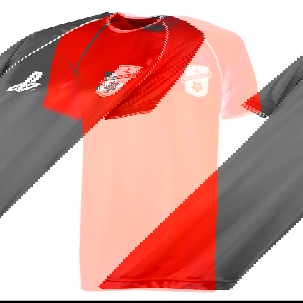 Playstation Tee Red Polyester