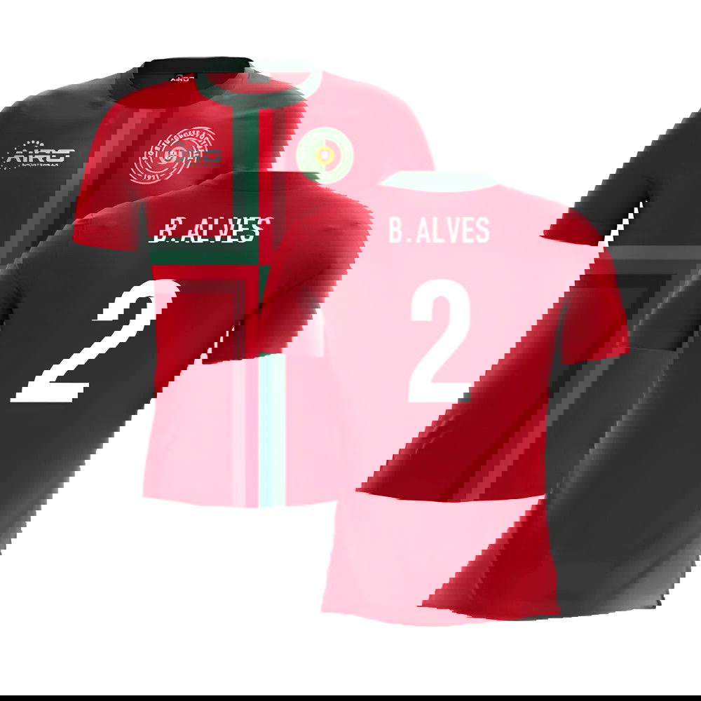 2025-2026 Portugal Airo Concept Home Shirt (B.Alves 2)