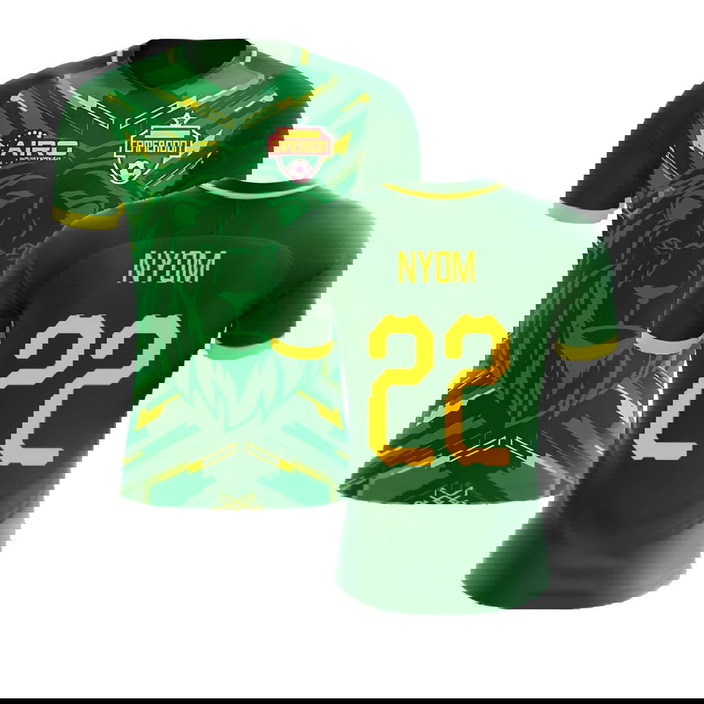 2025-2026 Cameroon Home Concept Football Shirt (Nyom 22) - Kids
