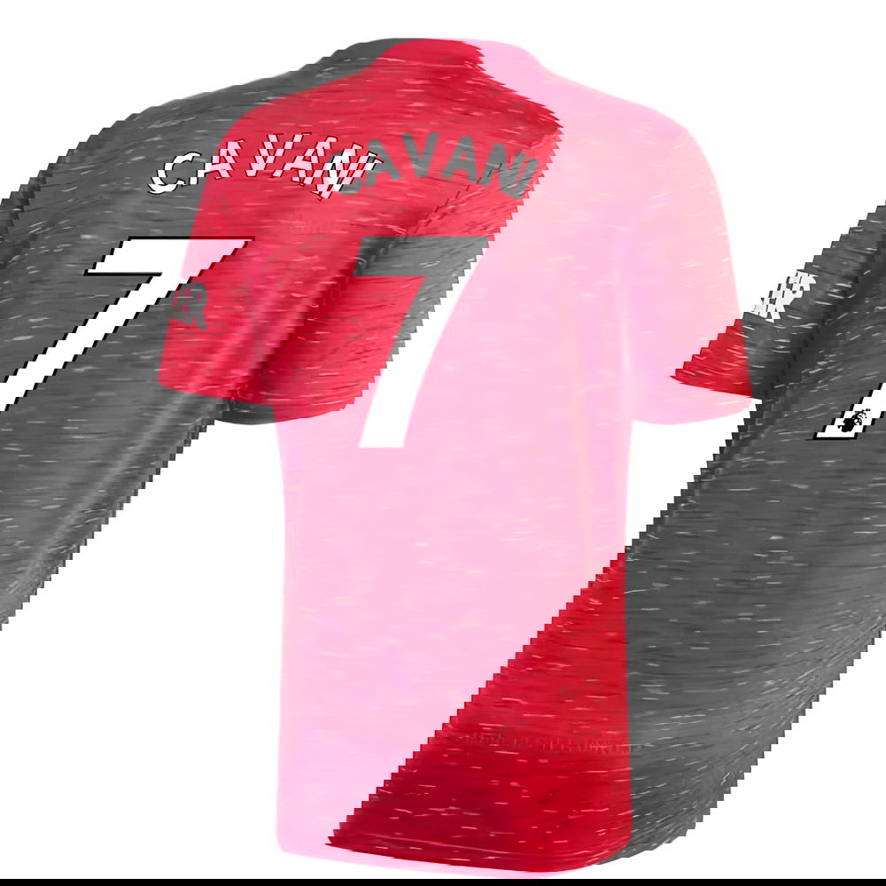 2020-2021 Man Utd Adidas Home Football Shirt (Kids) (CAVANI 7)