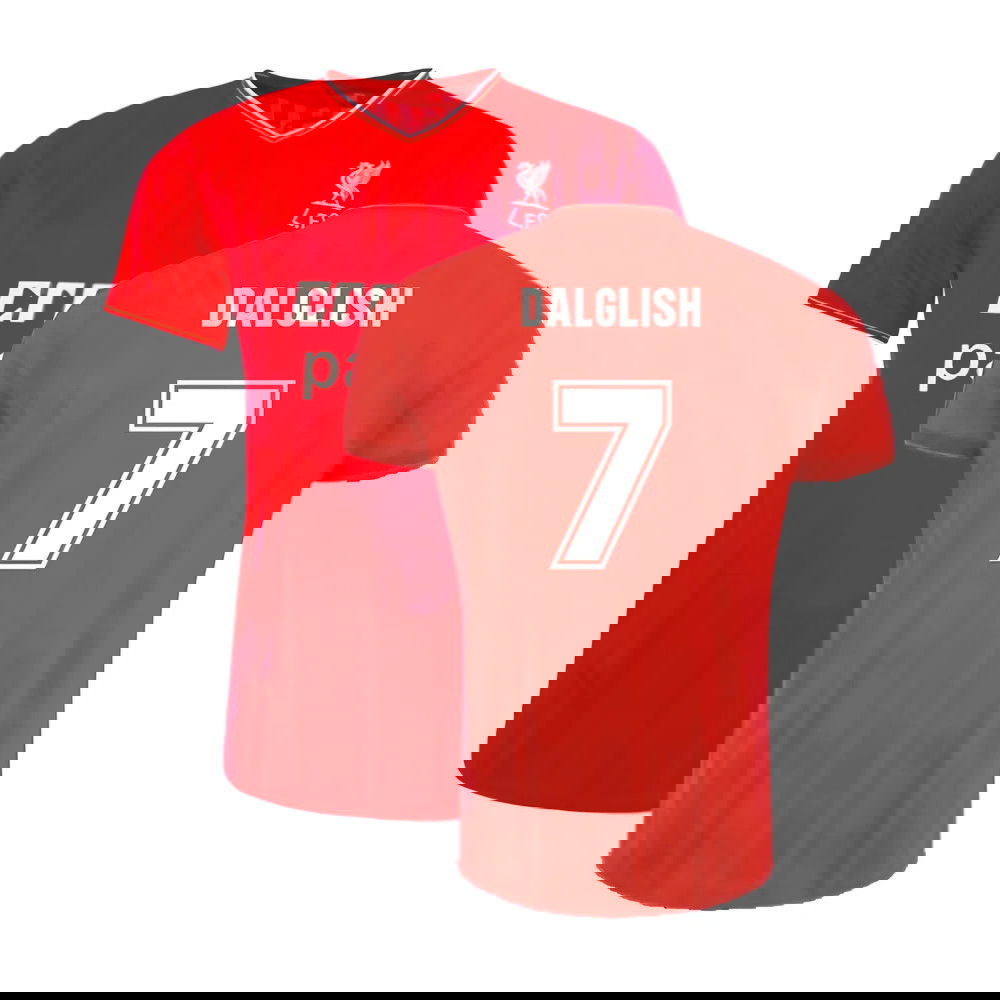 1986 Liverpool Crown Paints Home Shirt (DALGLISH 7)