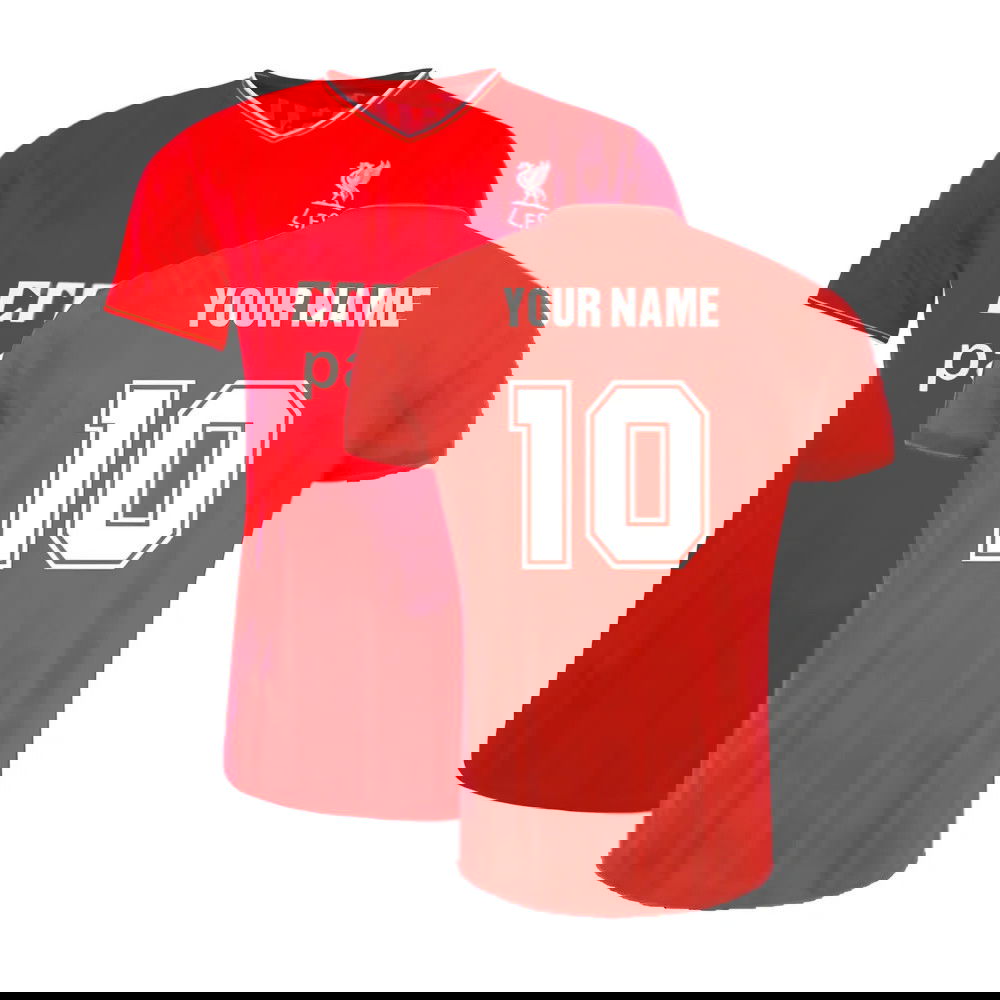 1986 Liverpool Crown Paints Home Shirt (Your Name)