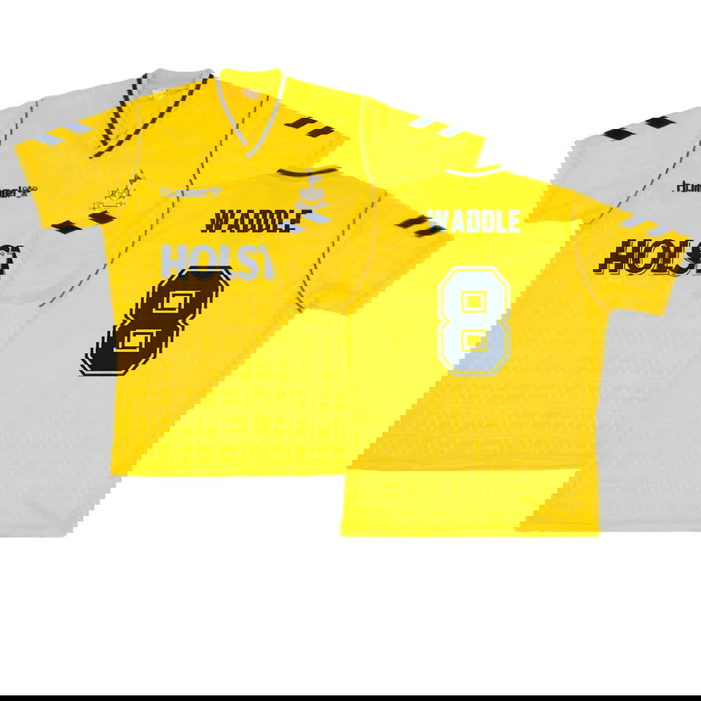 1988 Tottenham Away Hummel Retro Shirt (Waddle 8)