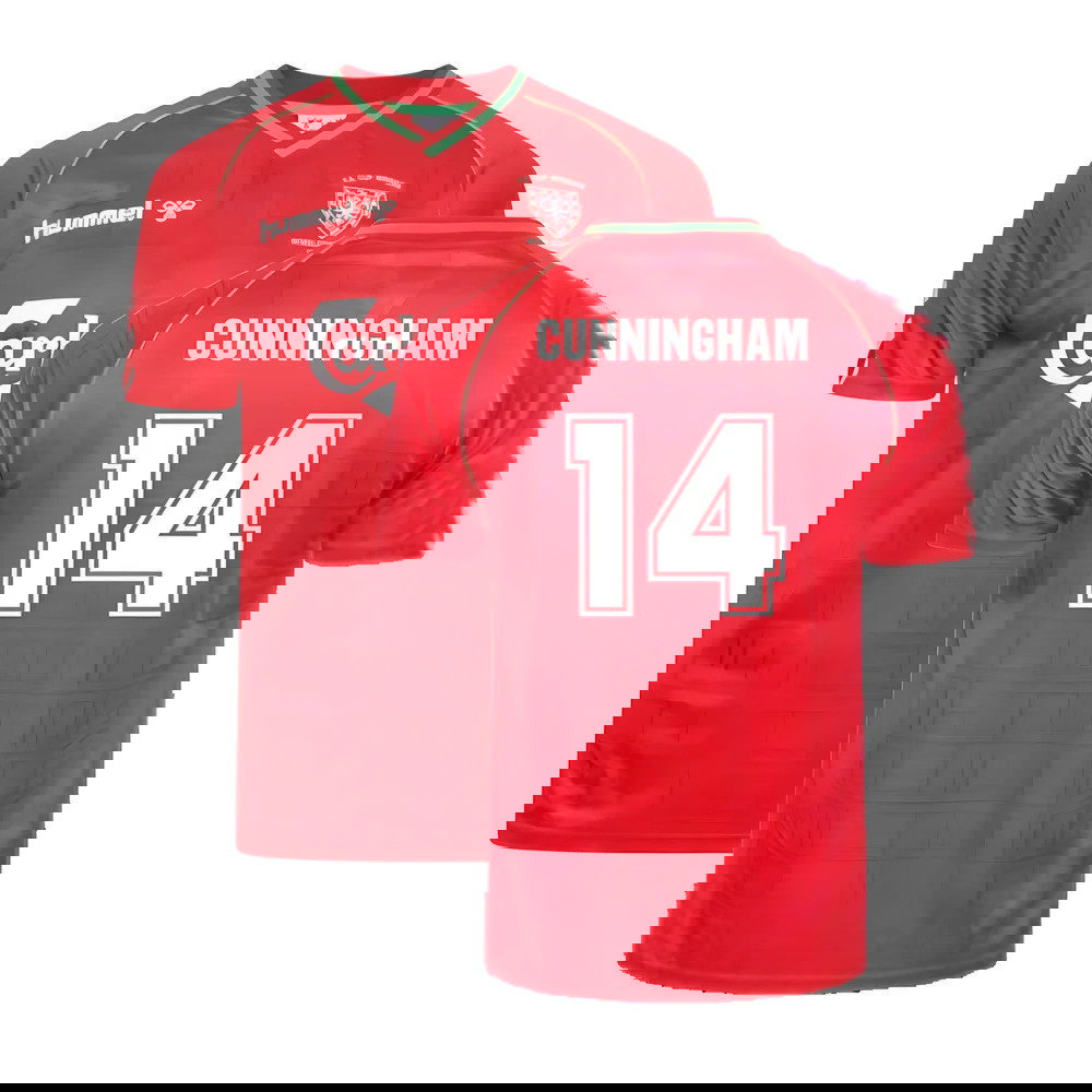 1988 Wimbledon Hummel Retro Away Shirt (Cunningham 14)