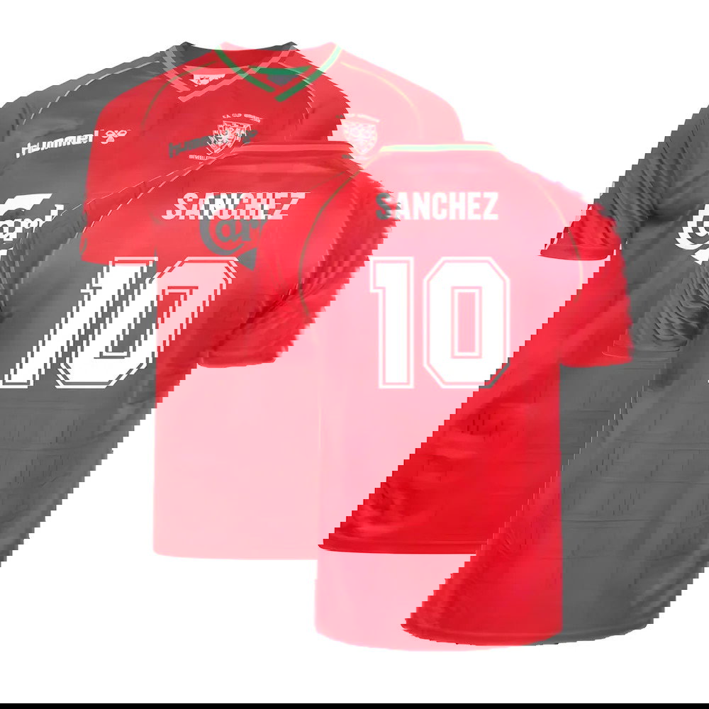 1988 Wimbledon Hummel Retro Away Shirt (Sanchez 10)