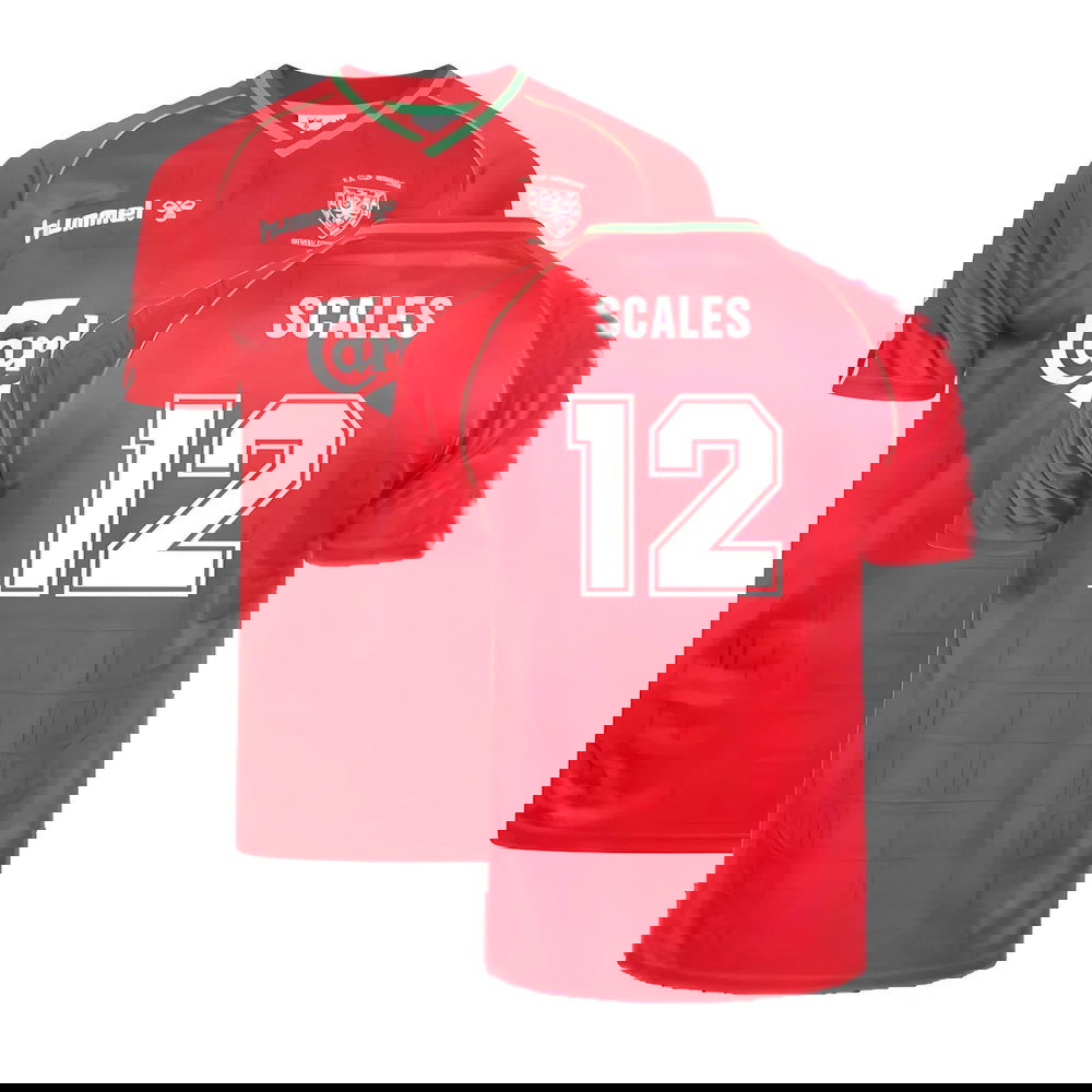 1988 Wimbledon Hummel Retro Away Shirt (Scales 12)