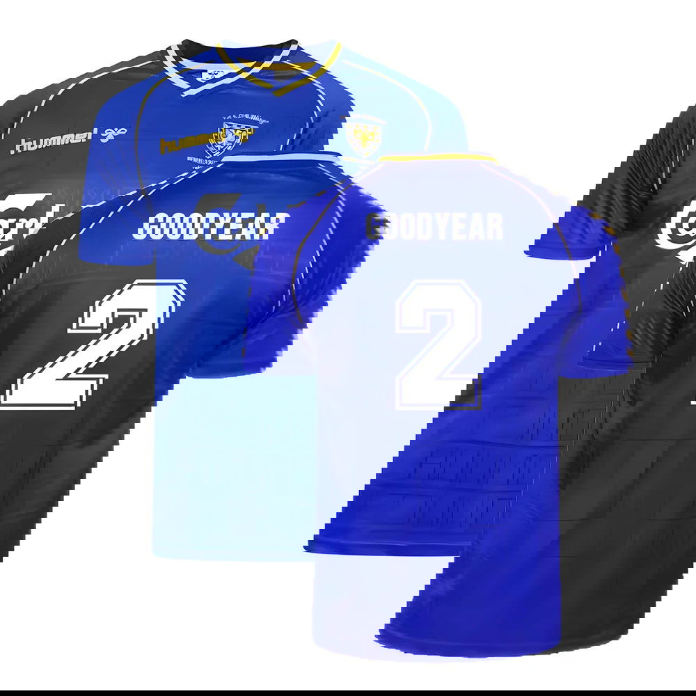 1988 Wimbledon Hummel Retro Home Shirt (Goodyear 2)