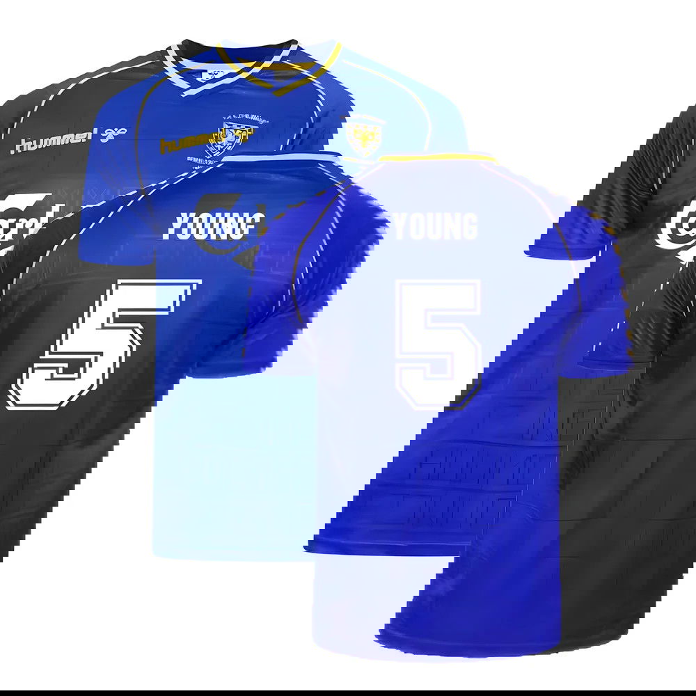 1988 Wimbledon Hummel Retro Home Shirt (Young 5)