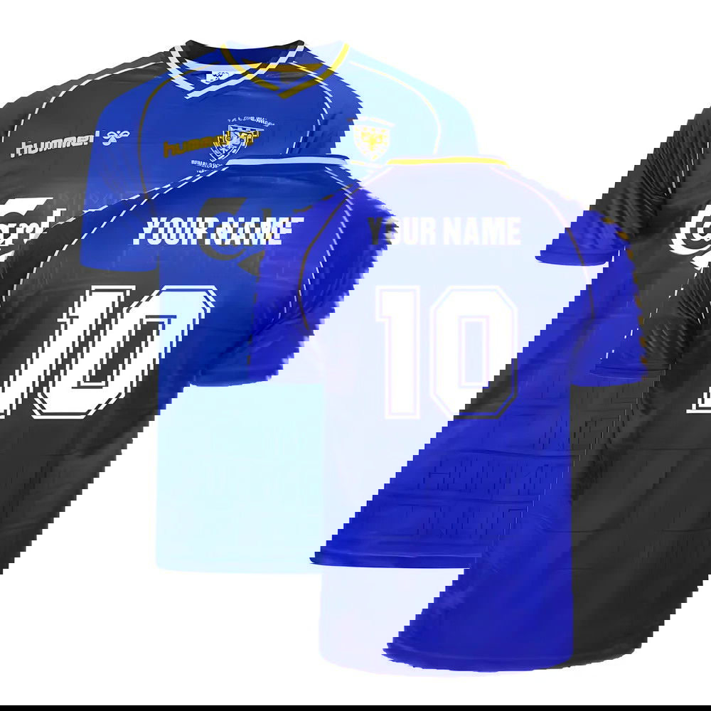 1988 Wimbledon Hummel Retro Home Shirt (Your Name)