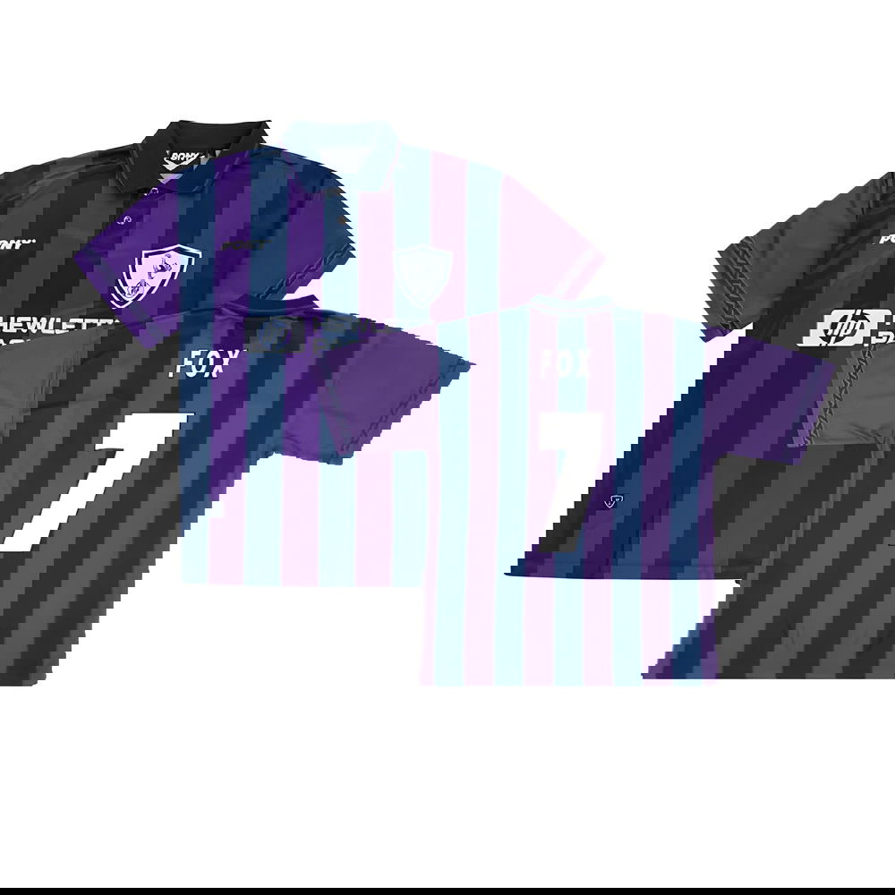 1995-1996 Tottenham Away Pony Retro Shirt (Fox 7)