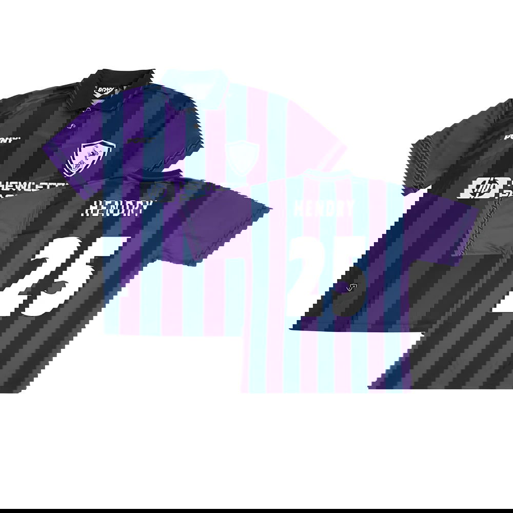 1995-1996 Tottenham Away Pony Retro Shirt (Hendry 25)