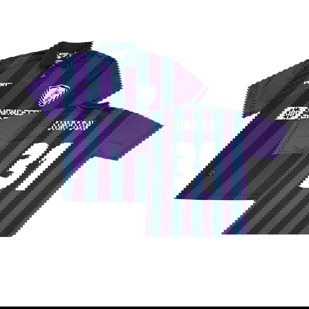 1995-1996 Tottenham Away Pony Retro Shirt (Simpson 31)