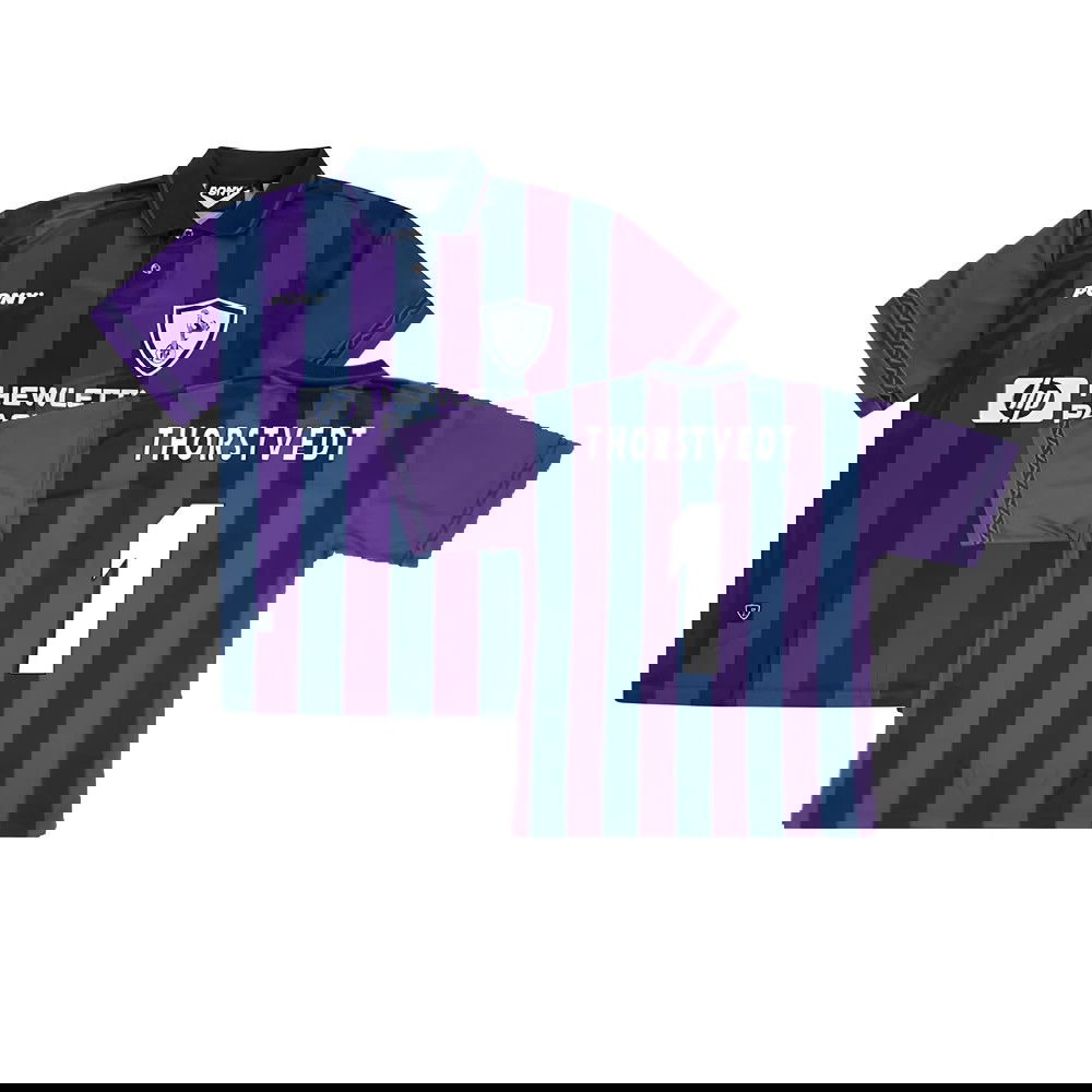 1995-1996 Tottenham Away Pony Retro Shirt (Thorstvedt 1)