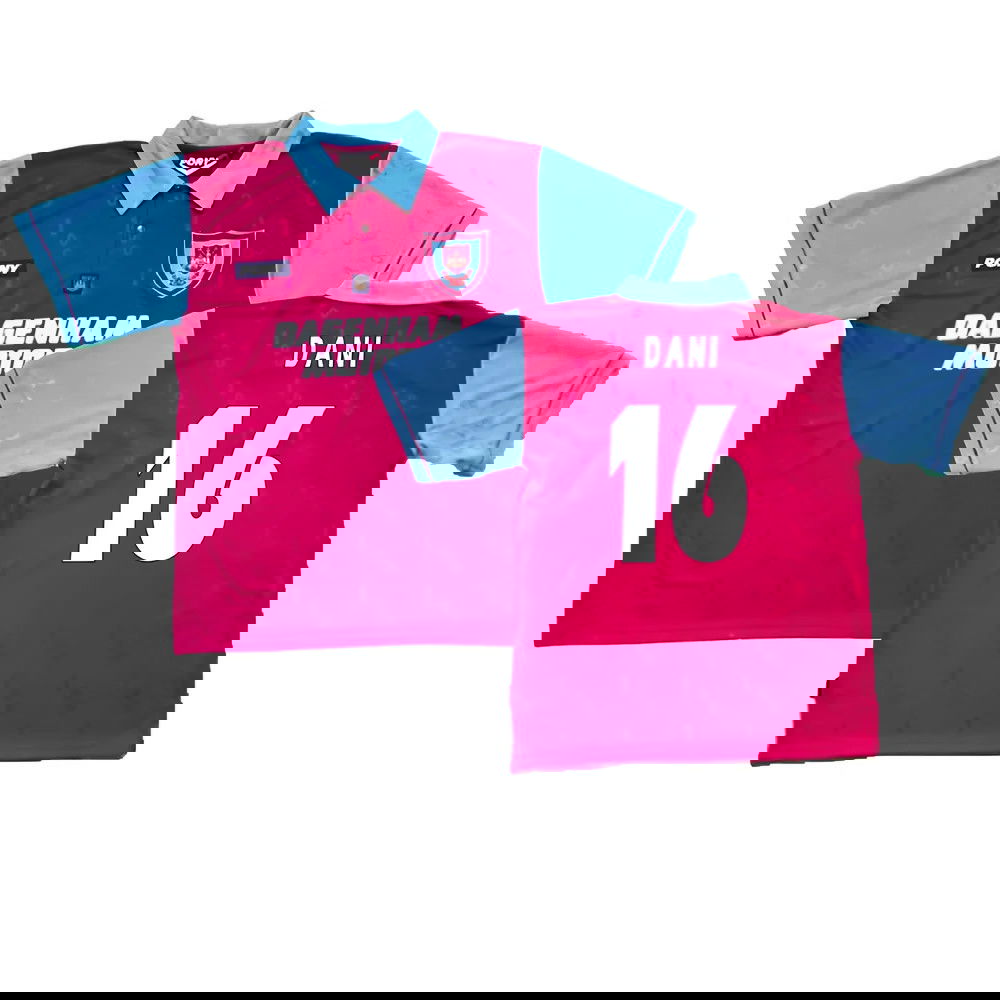 1995-1996 West Ham Centenary Pony Home Shirt (Dani 16)