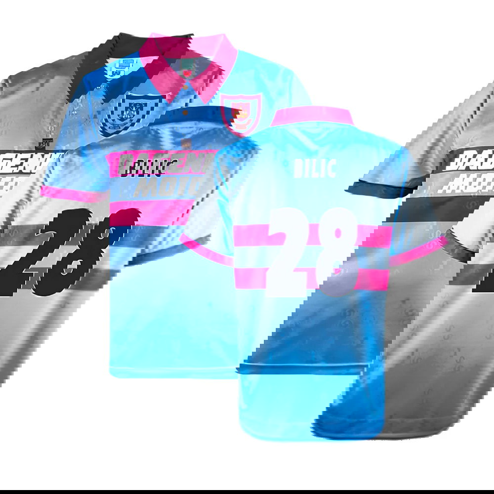 1995-1997 West Ham Pony Reissue Centenary Away Shirt (Bilic 28)