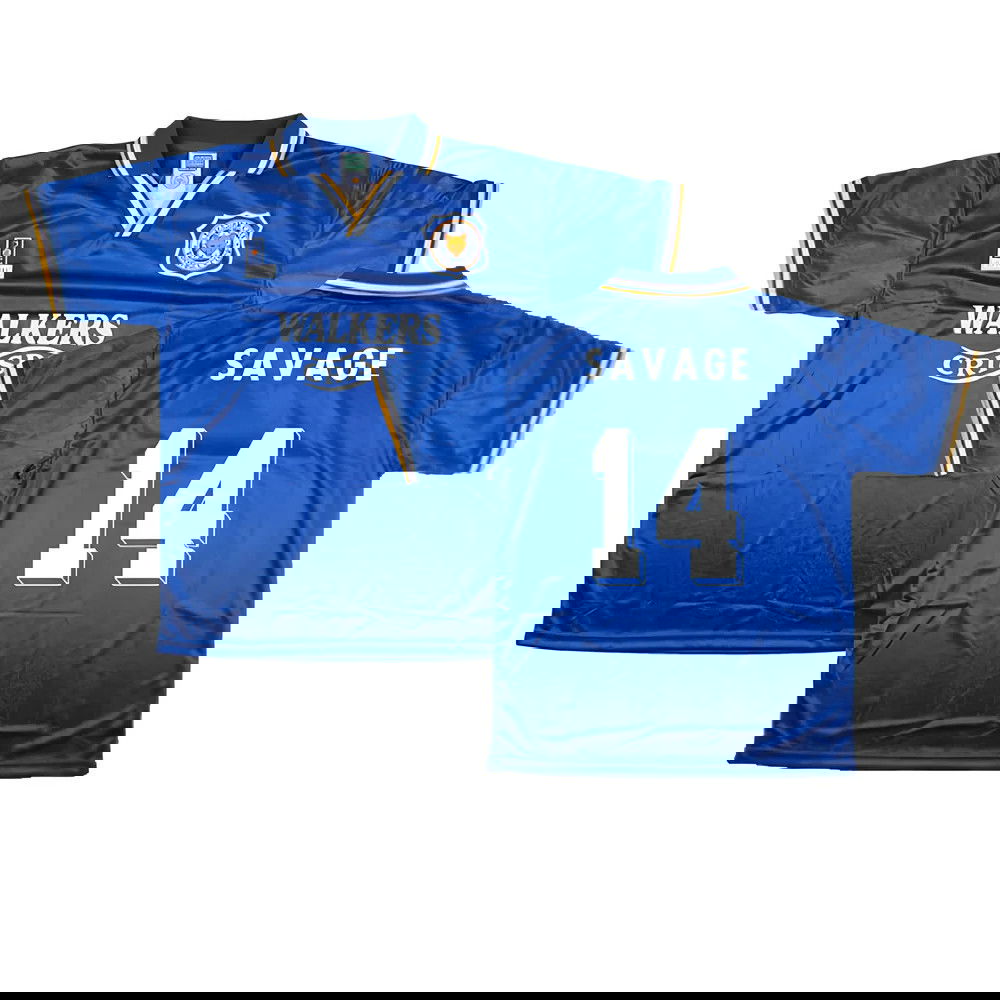 1995 Leicester City Home Retro Shirt (SAVAGE 14)