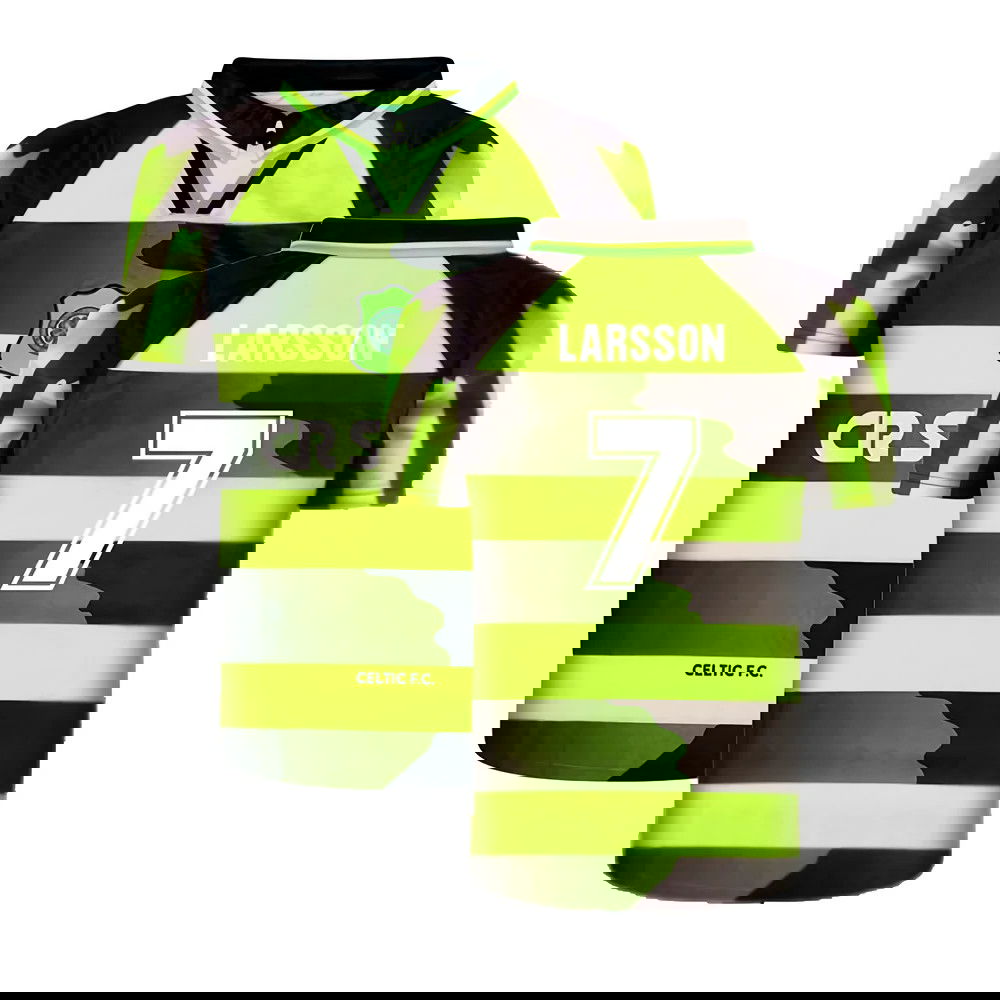 1996-1997 Celtic Away Retro Shirt (LARSSON 7)