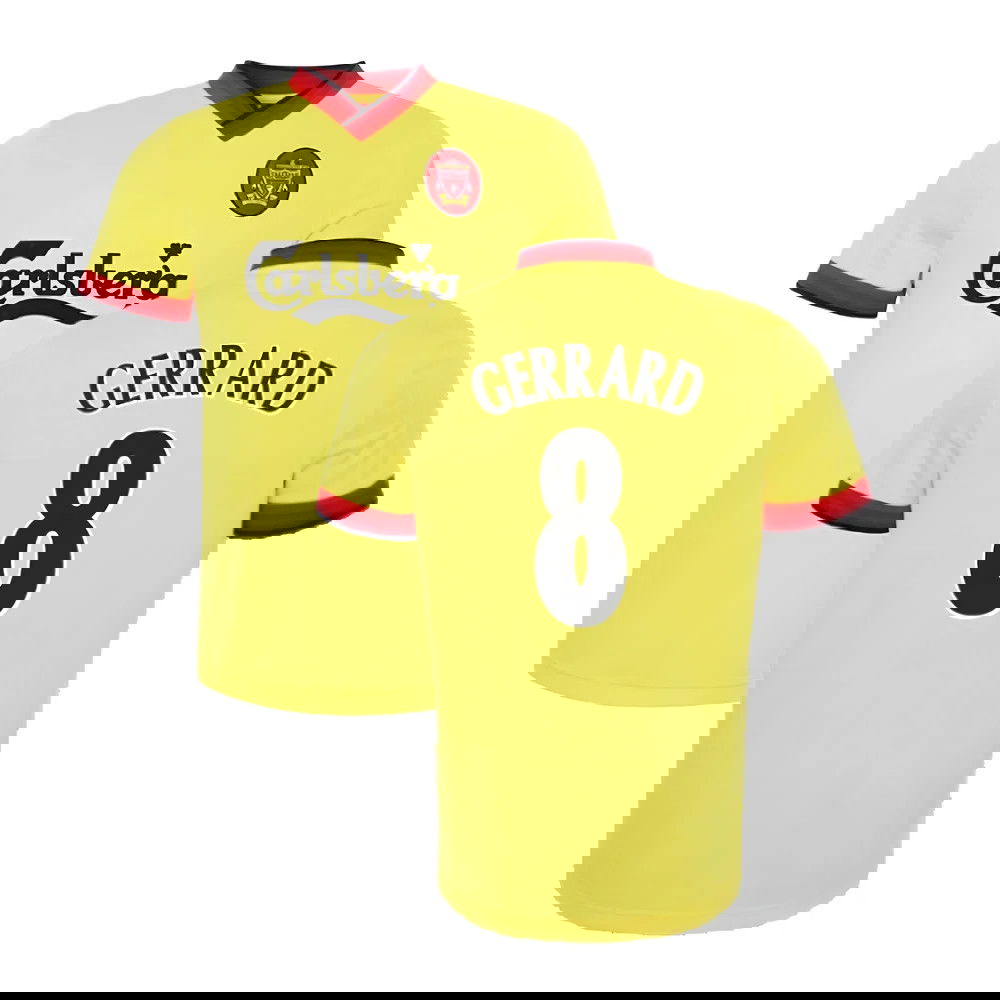 1997-1998 Liverpool Away Retro Shirt (GERRARD 8)