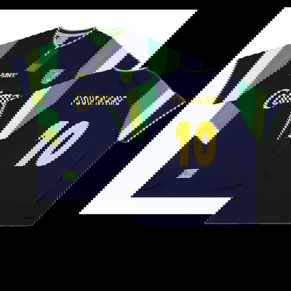 1997-1999 Norwich City Third Pony Retro Shirt (Your Name)