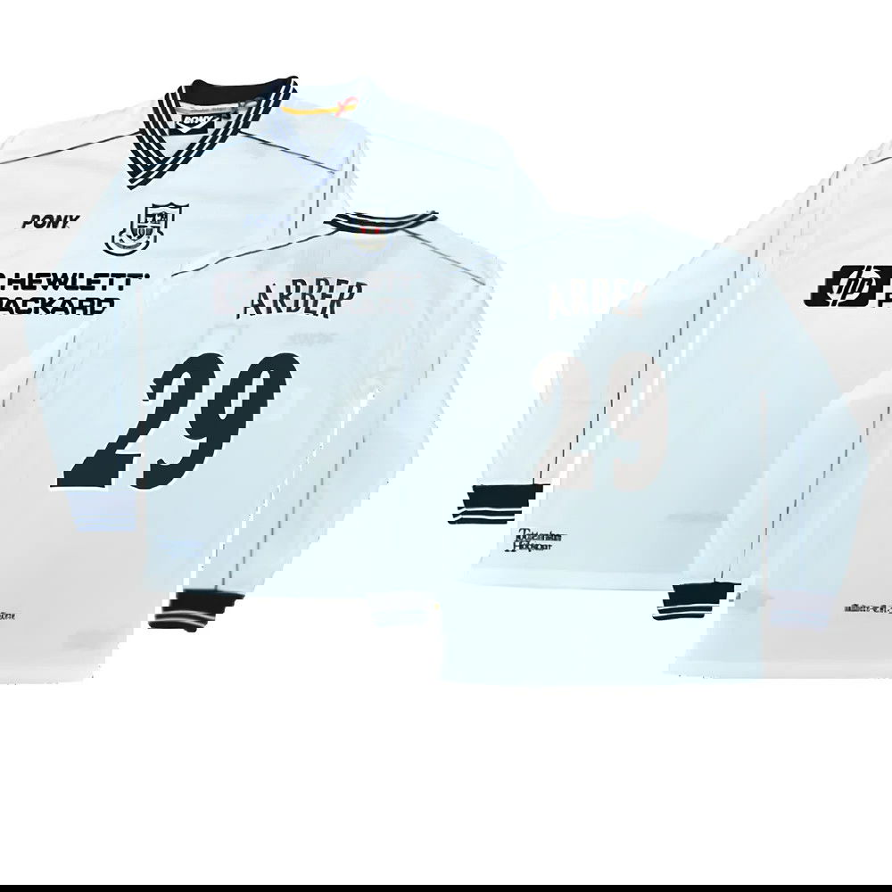 1997-1999 Tottenham Home LS Pony Retro Shirt (Arber 29)