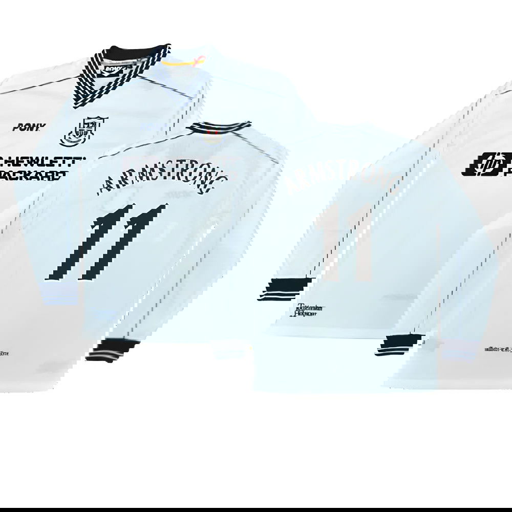 1997-1999 Tottenham Home LS Pony Retro Shirt (Armstrong 11)