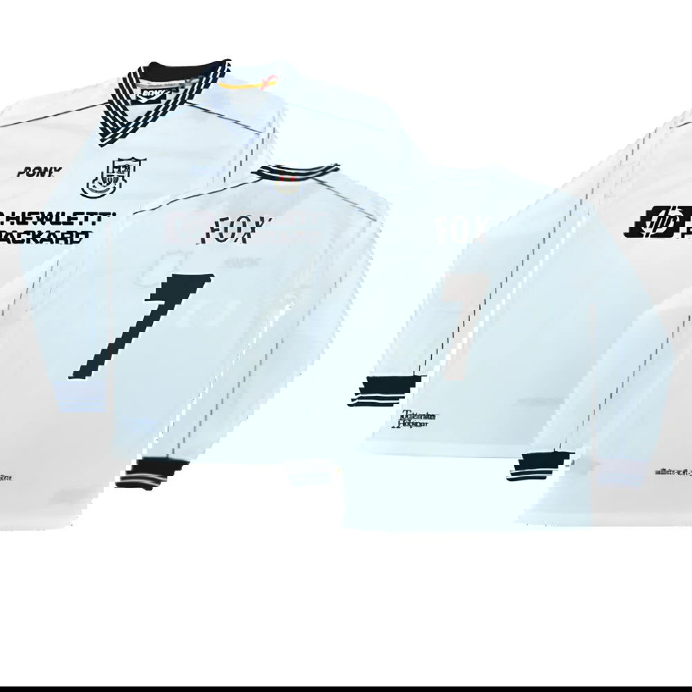 1997-1999 Tottenham Home LS Pony Retro Shirt (Fox 7)