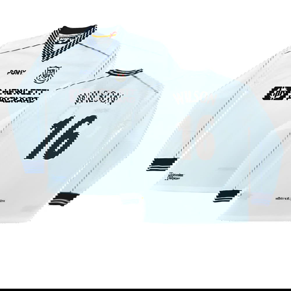 1997-1999 Tottenham Home LS Pony Retro Shirt (Wilson 16)