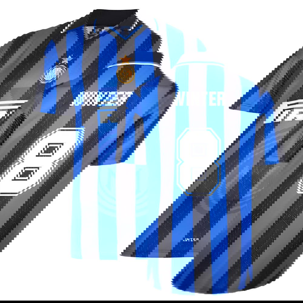 1998 Inter Milan Score Draw Home Shirt (Winter 8)