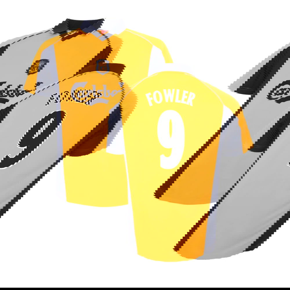 2000-2001 Liverpool Away Retro Shirt (FOWLER 9)