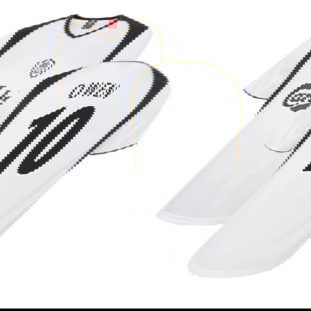 2001-2002 Liverpool Away Retro Shirt (Owen 10)