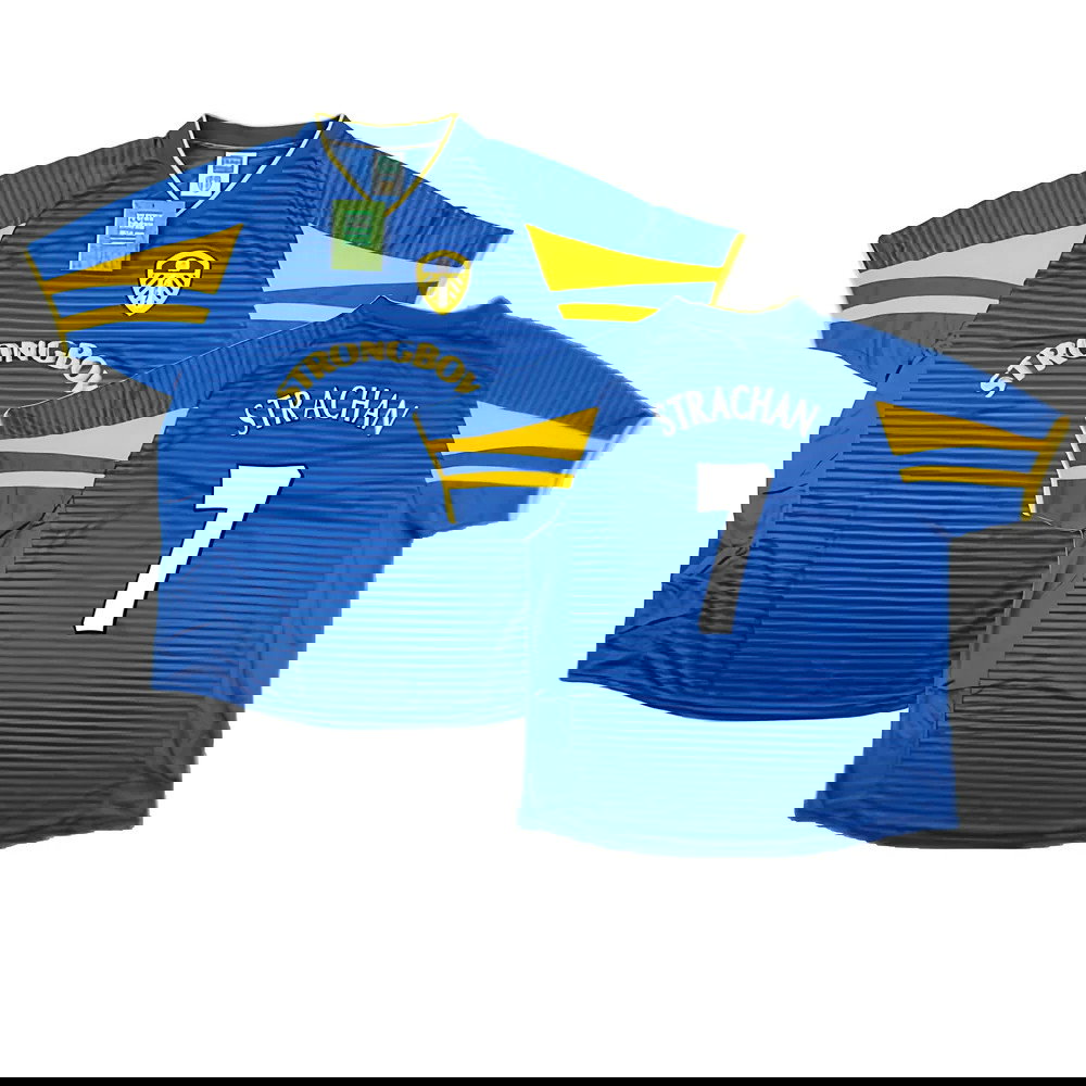 2002 Leeds United Third Retro Shirt (STRACHAN 7)