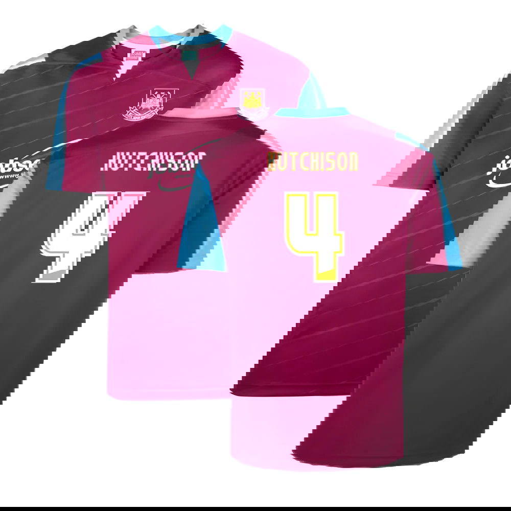 2005 West Ham Home Play Off Final Shirt (Hutchison 4)