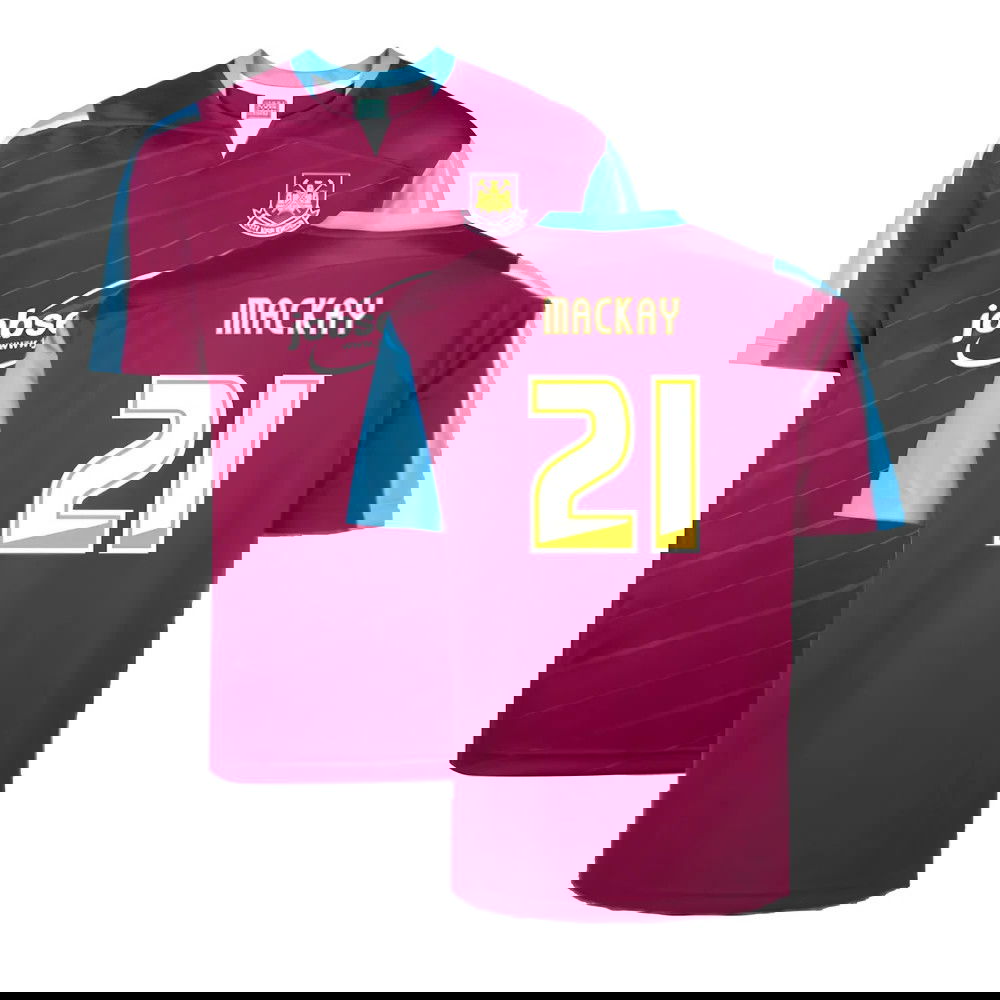 2005 West Ham Home Play Off Final Shirt (Mackay 21)