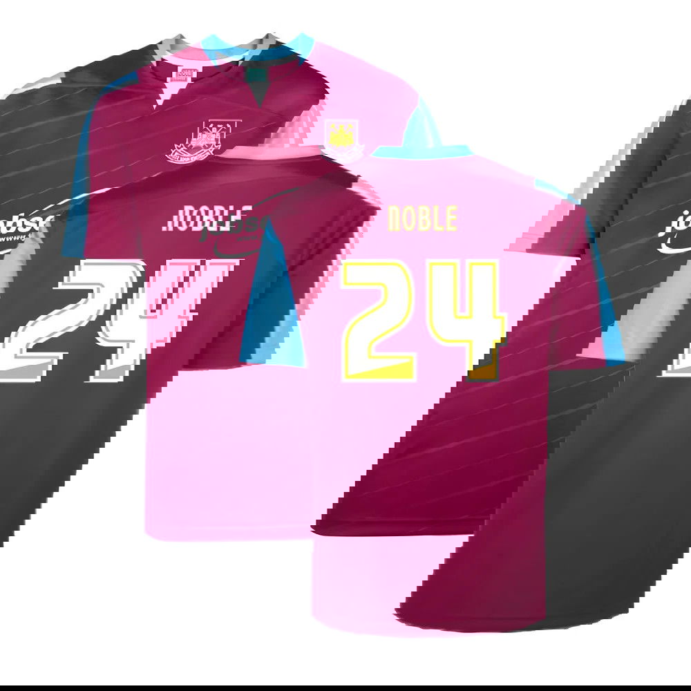 2005 West Ham Home Play Off Final Shirt (Noble 24)