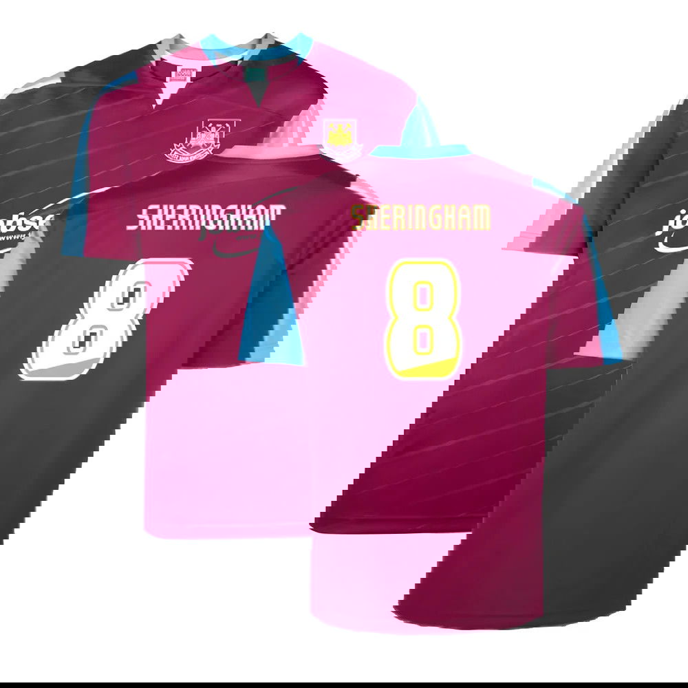 2005 West Ham Home Play Off Final Shirt (Sheringham 8)