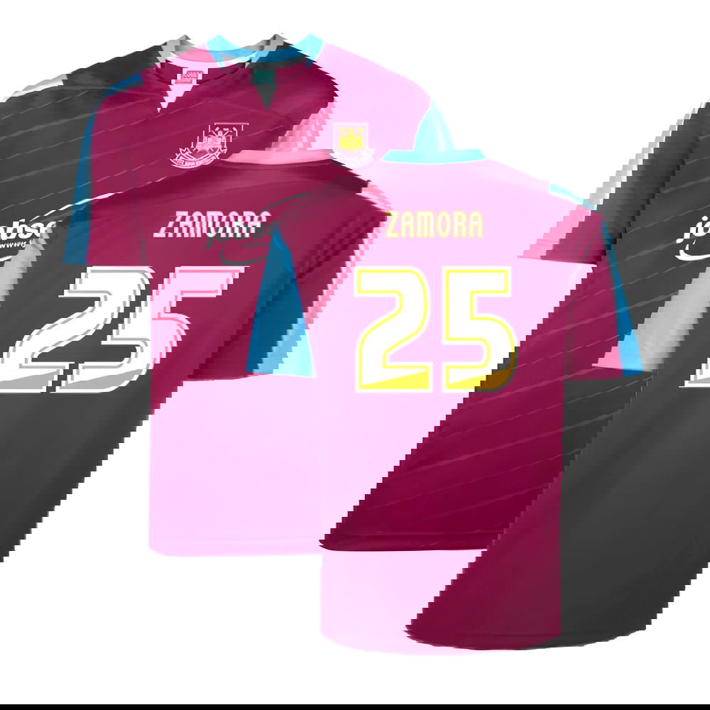2005 West Ham Home Play Off Final Shirt (Zamora 25)