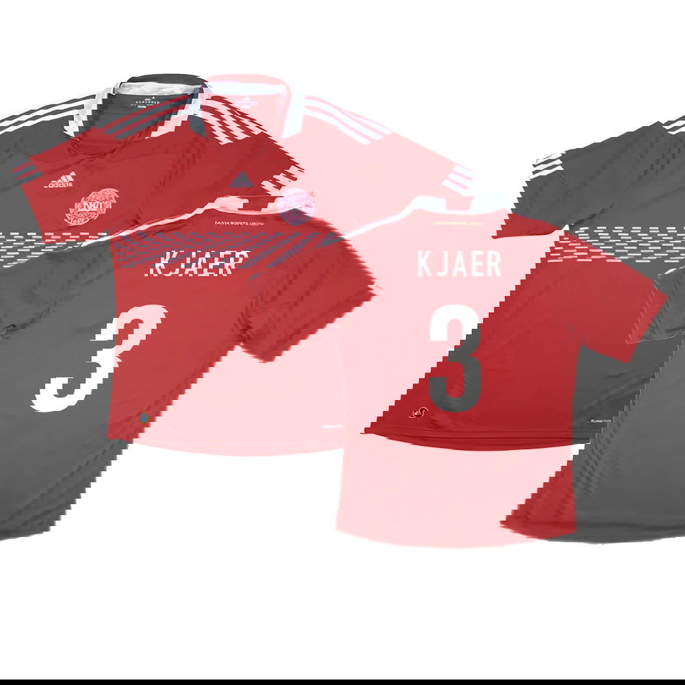 2010-2011 Denmark Home Shirt (Kjaer 3)
