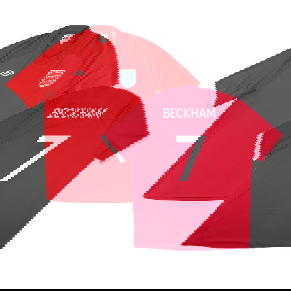 2010-2011 England Away Shirt (BECKHAM 7)