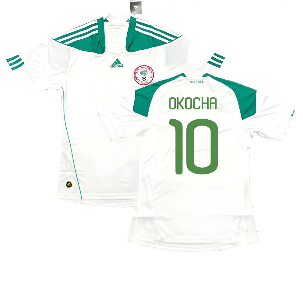 2010-2011 Nigeria Away Shirt (OKOCHA 10)